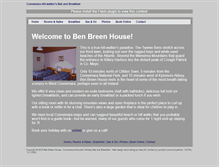 Tablet Screenshot of benbreenhouse.ie